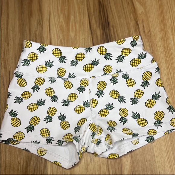 NWOT Savage Pineapple Express Spandex shorts, xsmall - Picture 6 of 7
